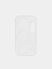 Стекло на камеру для телефона OnePlus 9RT защитное BROSCORP, прозрачное, закаленное