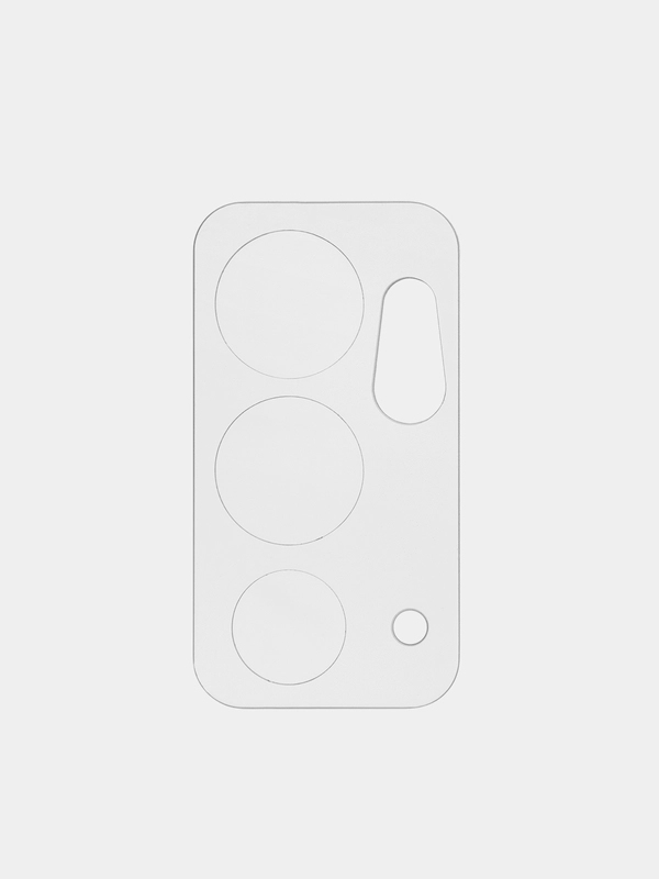Стекло на камеру для телефона OnePlus 9RT защитное BROSCORP, прозрачное, закаленное