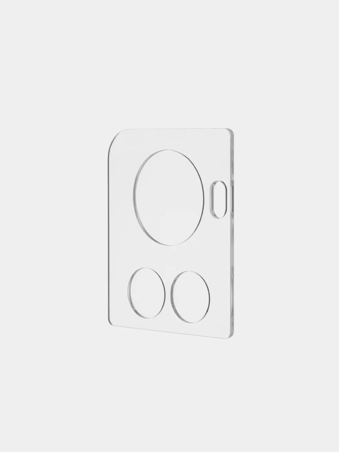 Прозрачный стекло на камеру для телефона OnePlus Ace, защитное, Broscorp, прозрачное, закаленное