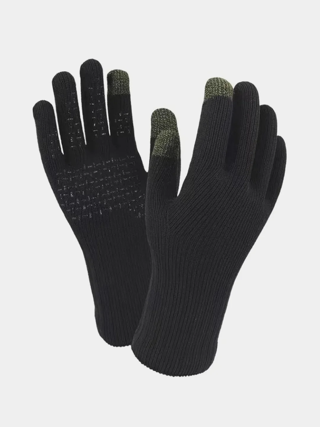 Черный перчатки водонепроницаемые Dexshell ThermFit Gloves