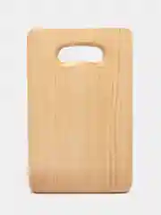 Молочный доска разделочная деревянная из массива кедра, малая 17x27х2,2 см