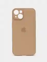Бежевый чехол на айфон iPhone 11, 12, 13, 14, 15, XR, Pro, Pro Max. Кожаный