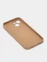 Бежевый чехол на айфон iPhone 11, 12, 13, 14, 15, XR, Pro, Pro Max. Кожаный