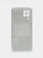 Тёмно-серый чехол Samsung Galaxy M33 с рисунком / принтом