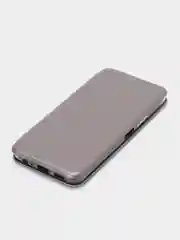 Серебряный чехол-книжка Honor X6, Honor X8 5G с функцией подставки