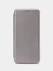 Серебряный чехол-книжка Honor X6, Honor X8 5G с функцией подставки
