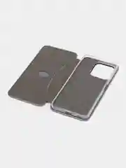Розовый чехол-книжка на Honor X8A, с функцией подставки