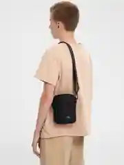 Черный мужская сумка через плечо