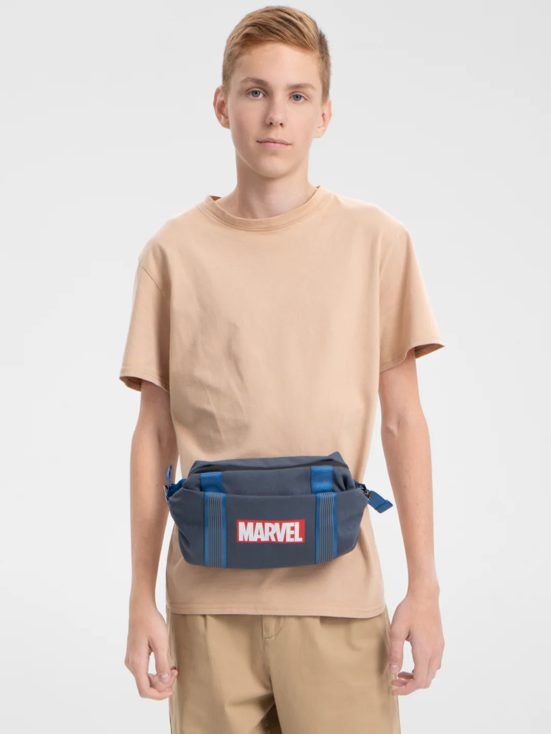 Бежевый сумка Xiaomi 90 Points Ninetygo Marvel Casual Crossbody Chest Bag