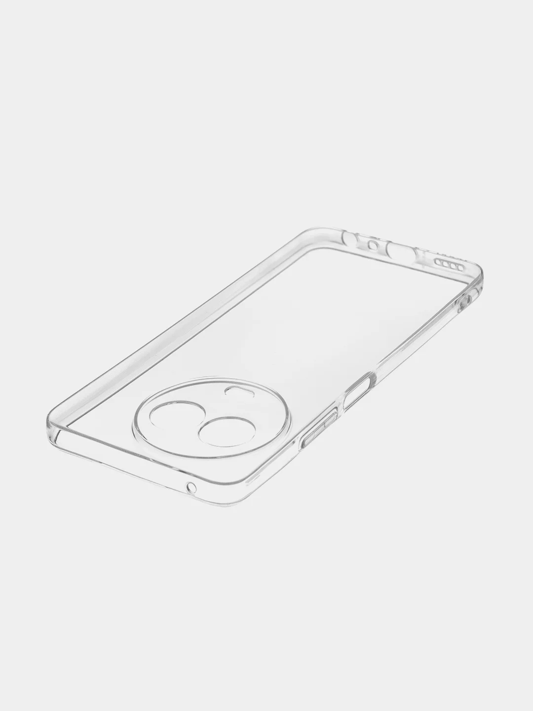 Прозрачный чехол для Realme 11 4G, 11 5G матовый/прозрачный Broscorp силиконовый, бортик вокруг камер