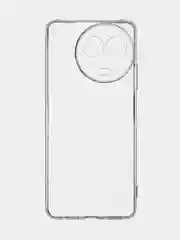 Прозрачный чехол для Realme 11 4G, 11 5G матовый/прозрачный Broscorp силиконовый, бортик вокруг камер