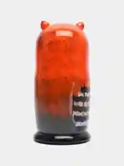 Медный матрёшка сова, кошка, ручная роспись