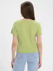 Салатовый топик, футболка