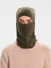 Зелёный хаки балаклава утепленная флисовая, хаки