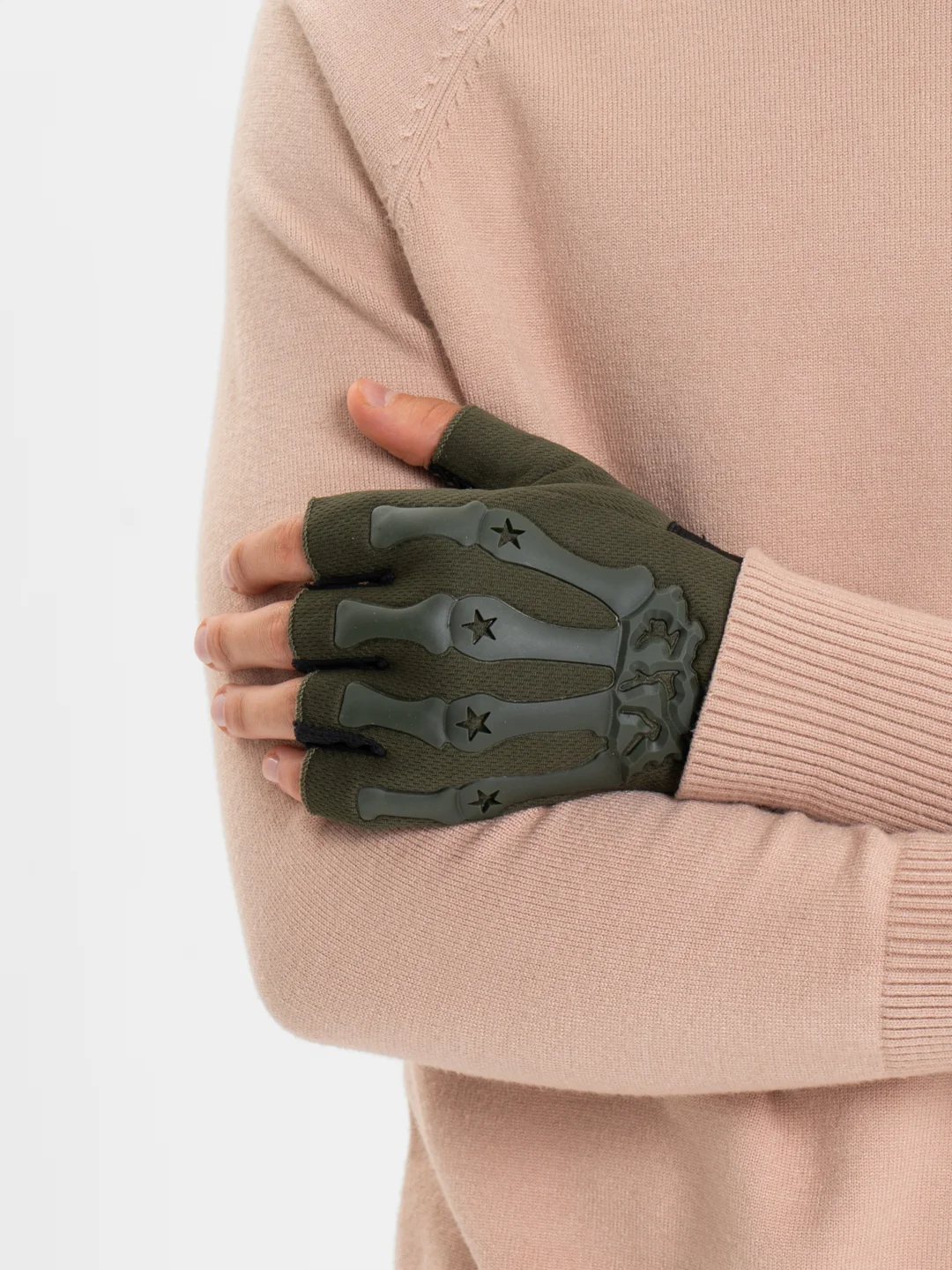 Перчатки тактические "Storm tactic", XL, хаки