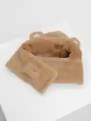 Карамельный шапка с ушами медведя, для подростков, женская шапка-шарф