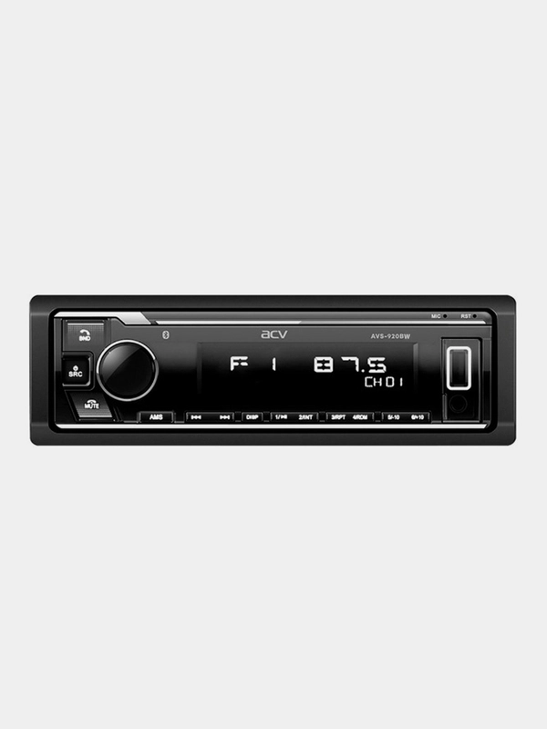 Автомагнитола ACV AVS-920BW, 1din, 4*50Вт