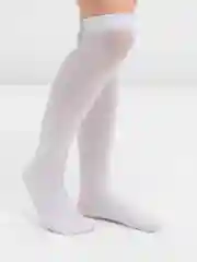 Белый гольфы капроновые