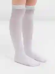 Белый гольфы капроновые