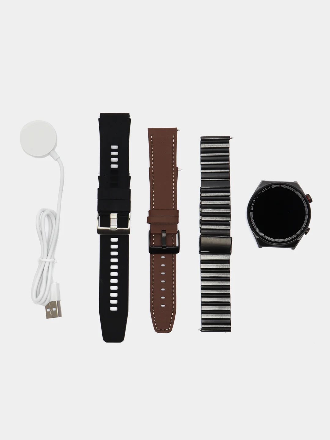 Черный умные смарт часы DT 3 Max Ultra Smart Watch Series 7, круглые, мужские