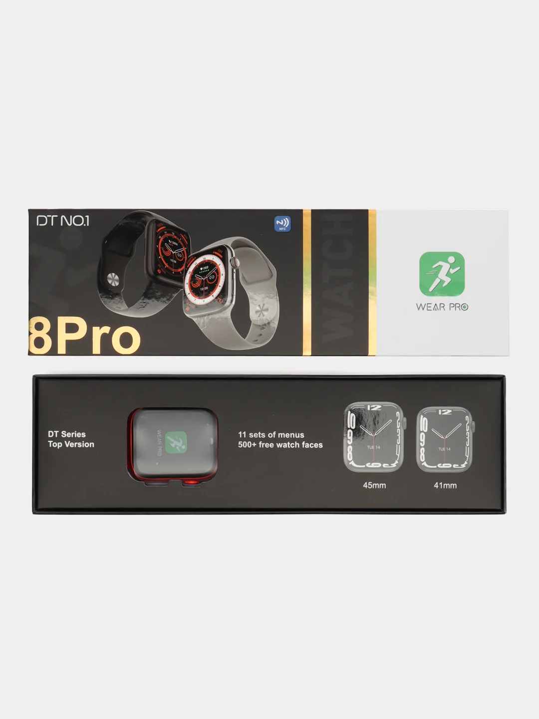 Золотой смарт часы DT 8 Pro / Smart Watch DT 8 Pro 45mm Series 8/Умные часы