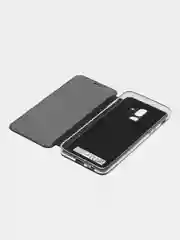 Тёмно-зелёный чехол книжка Samsung J8/A8+/A7/S9/S20/NOTE8/J4/Y9/A12/J6+/S10/A22/M32/A5/A8/S8+/A40/A6/A80