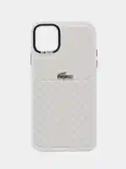 Тёмно-бирюзовый чехол на iPhone (айфон) 11, 13, 14, XR, 12 Pro Max, силиконовый, принт "Крокодил sport"