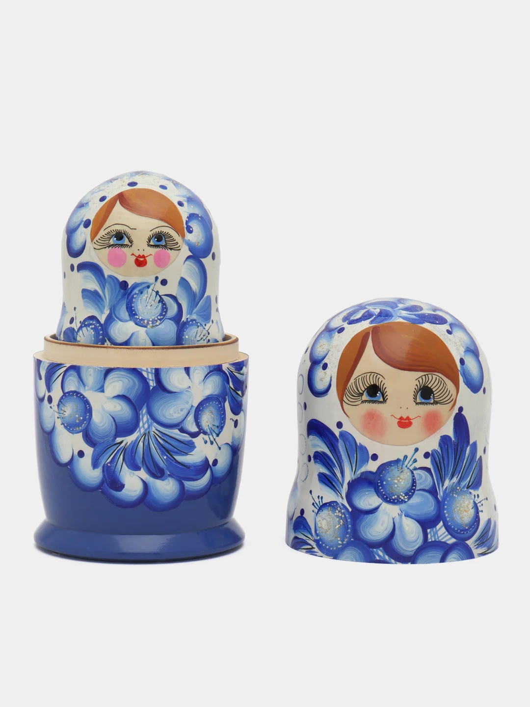 Вишнёвый матрёшка, ручная роспись