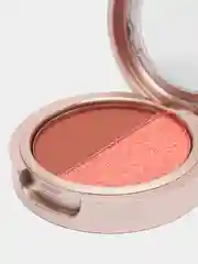 Коралловый меланж тени для глаз,тени для век, палетка теней, глиттер, матовые, мерцающие, шиммерные, 2 цвета