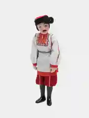Вишнёвый куклы в народных костюмах фарфоровые, сувенирные, коллекционные, народы мира