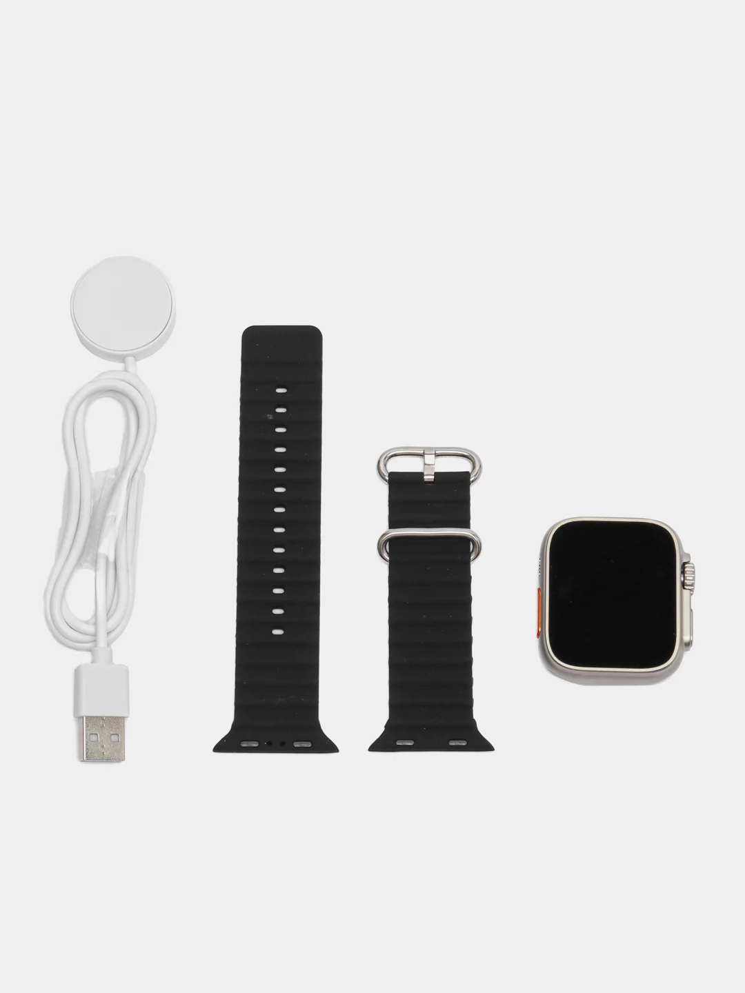 Бежевый меланж умные смарт часы Smart Watch X8 Ultra, 49 мм