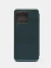 Тёмно-зелёный чехол-книжка Honor X6, Honor X8 5G с функцией подставки