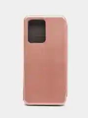 Розовый чехол книжка Honor X7A с функцией подставки