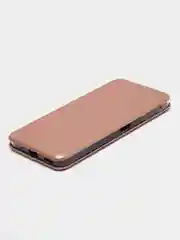 Розовый чехол-книжка на Honor X8A, с функцией подставки