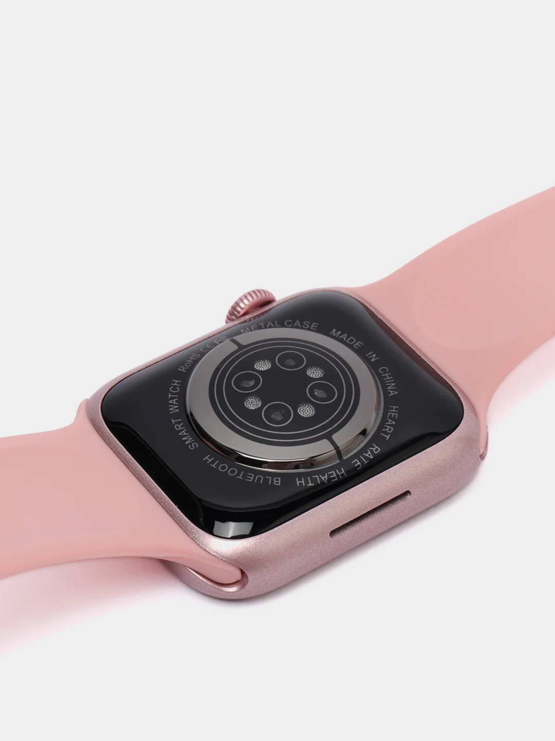 Золотой умные часы Smart Watch GS 8 mini, с активной боковой кнопкой, 41 мм