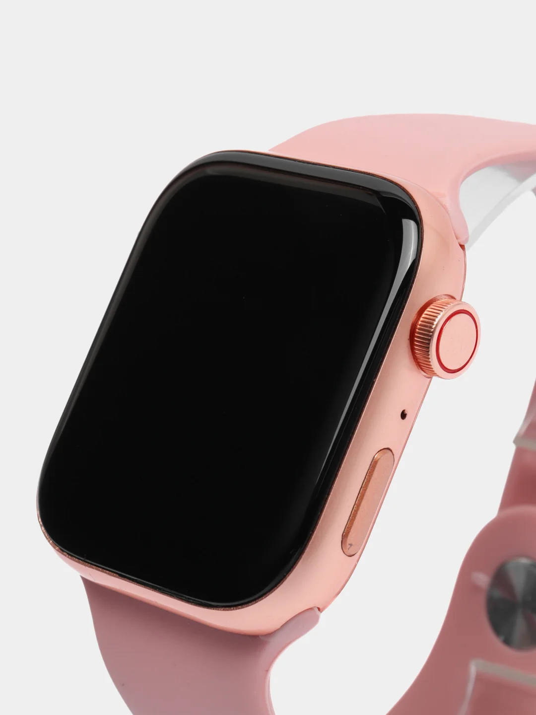 Золотой умные часы Smart Watch GS 8 mini, с активной боковой кнопкой, 41 мм