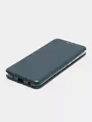 Тёмно-зелёный чехол книжка на Xiaomi Redmi A1 Plus, Redmi A2 Plus на магните, с функцией подставки