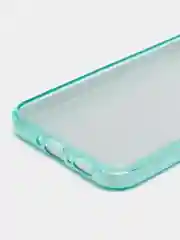 Бирюзовый чехол блестящий Samsung Galaxy A34 5G, накладка c блёстками