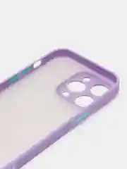 Сиреневый чехол защитный для iPhone (Айфон) 14/13/12/11/XR/XS/X/8/7/6/6S/SE/Pro/Max/Plus/Mini