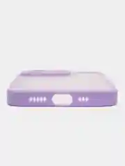 Сиреневый чехол защитный для iPhone (Айфон) 14/13/12/11/XR/XS/X/8/7/6/6S/SE/Pro/Max/Plus/Mini