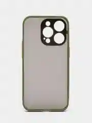 Зелёный хаки чехол защитный для iPhone (Айфон) 14/13/12/11/XR/XS/X/8/7/6/6S/SE/Pro/Max/Plus/Mini