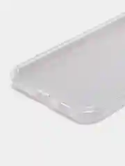 Серебряный чехол блестящий Samsung Galaxy A34 5G, накладка c блёстками