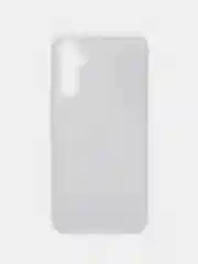 Серебряный чехол блестящий Samsung Galaxy A34 5G, накладка c блёстками