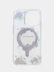 Разноцветный чехол для iPhone (Айфон) 14 / 13 / 12 / PRO / MAX / PLUS / MINI с MagSafe (Магсейф)