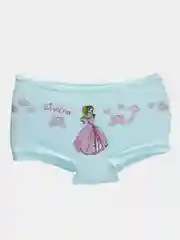 Голубой трусы детские  Princess для девочек от 2 до 8 лет. Детские трусы