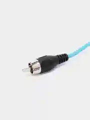 Голубой кабель клип-корд RCA для подключения тату-машинки к блоку питания DC, клип-корд