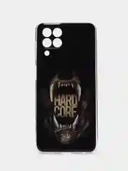 Черный чехол Samsung Galaxy M33 с рисунком / принтом