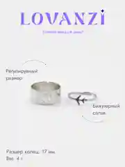 Кольца со самолетом, парные, 2 штуки
