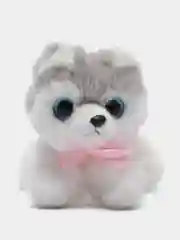 Мягкая игрушка собачка и кошка со звуком при нажатии на живот 16х15х9 см