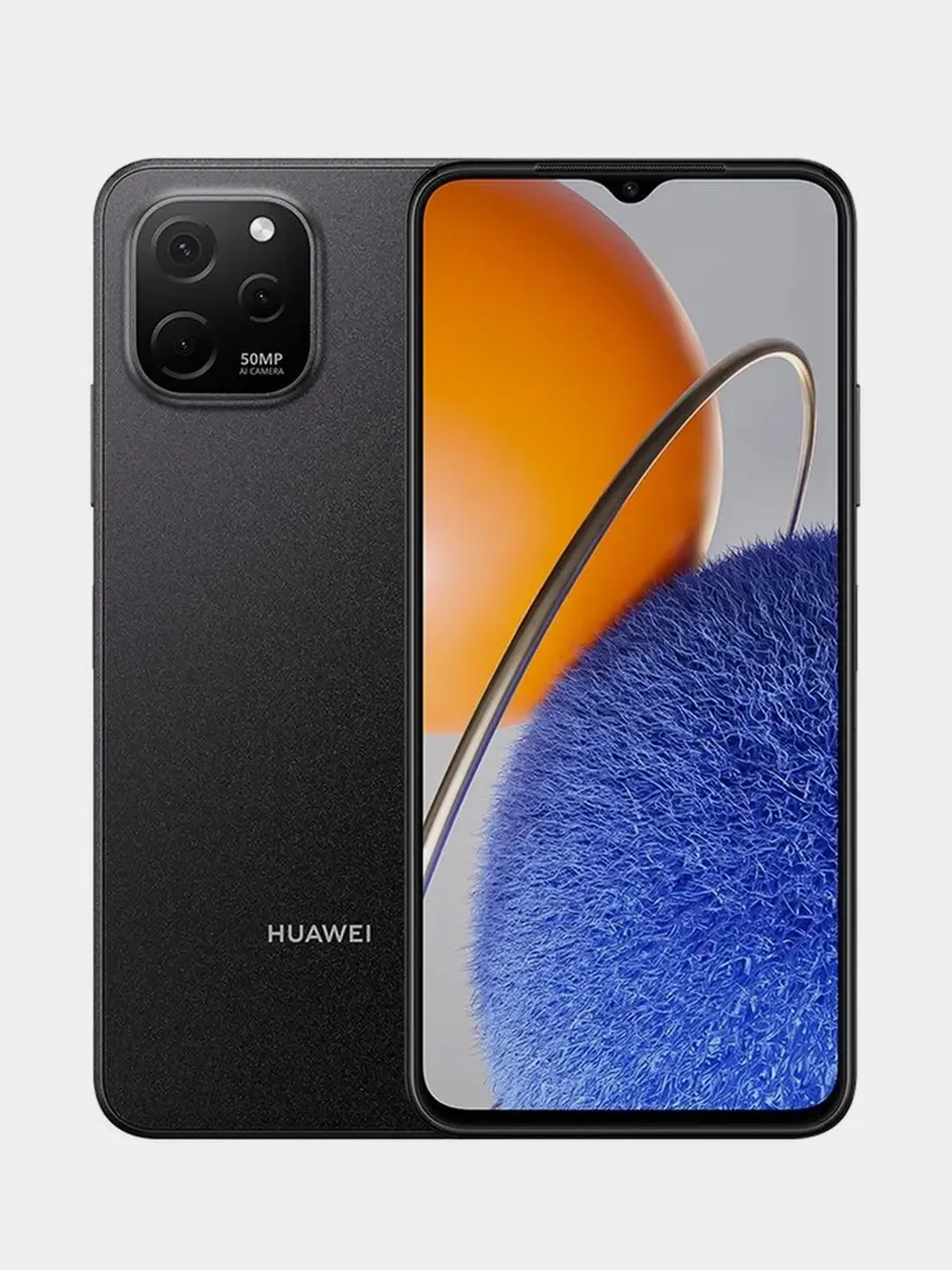 Черный смартфон Huawei Nova Y61 6/64 Gb